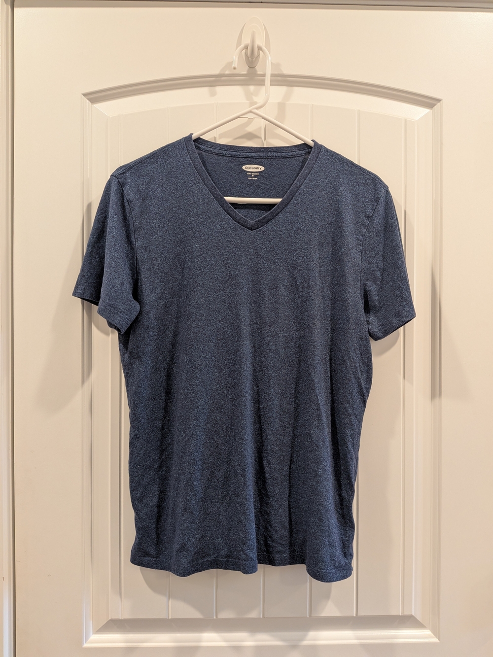Old Navy Men's V-Neck Short Sleeve Tee - Navy Blue